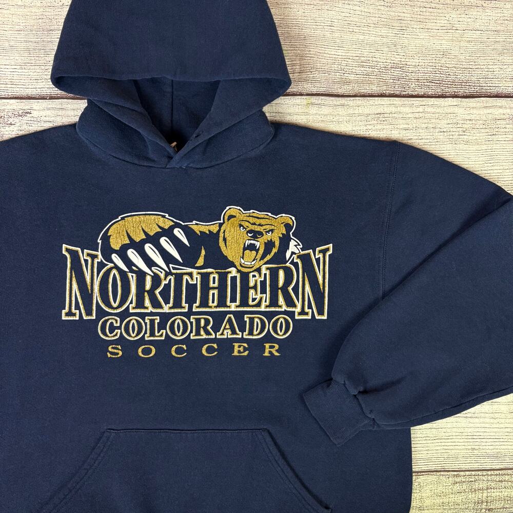 Vintage Russell Athletic Northern Colorado Soccer Hoodie